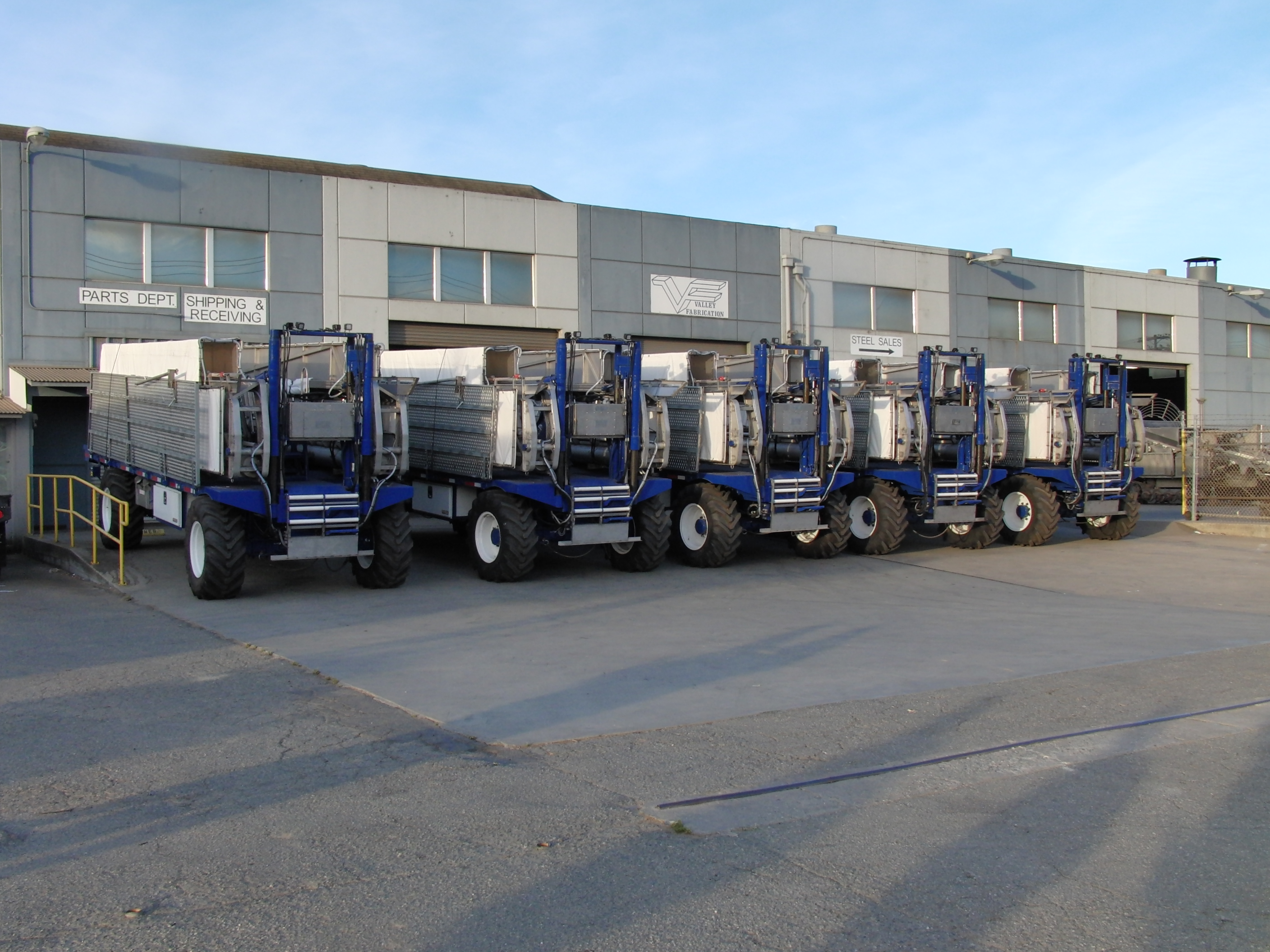 Transfer Deck Valley Fabrication